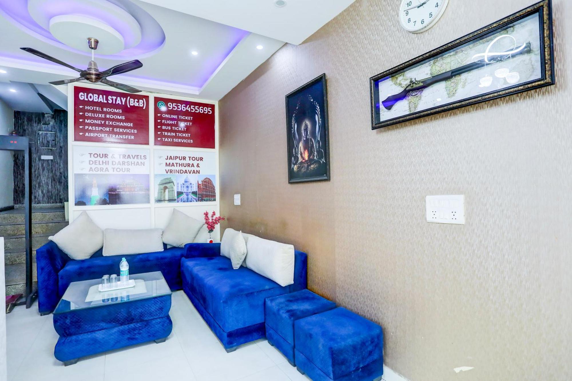 Global Stay Near Delhi Airport Nueva Delhi Exterior foto